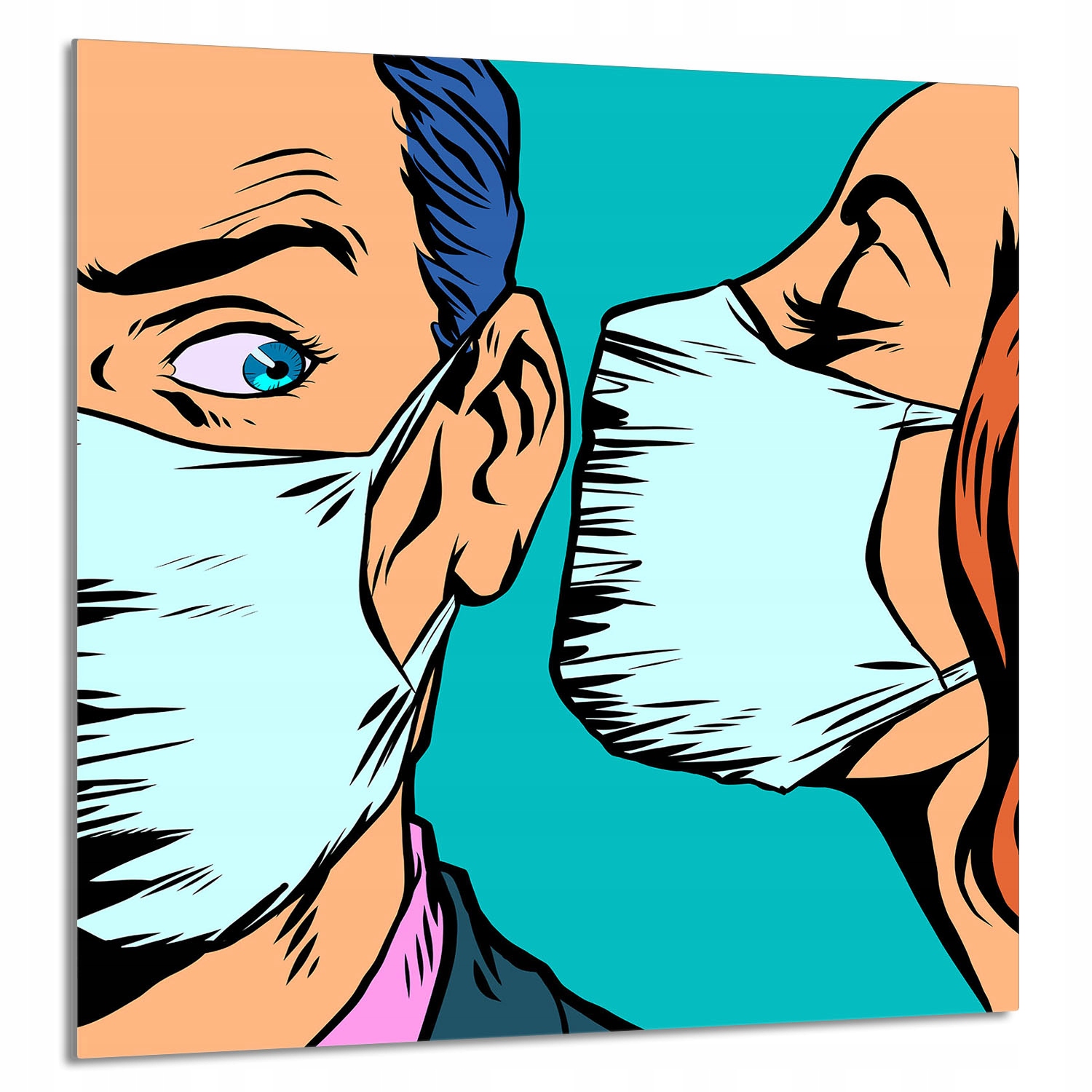 Skleněný Panel Do Kuchyně 60x65 Maska Tvrzené Sklo