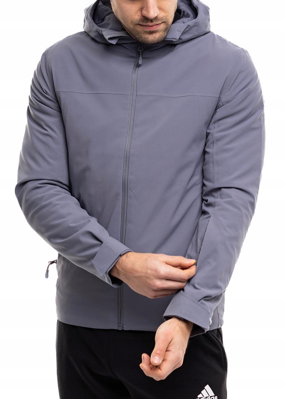 4F Pánská s kapucí zimní teplá lyžařská bunda s kapucí, velikost XXL