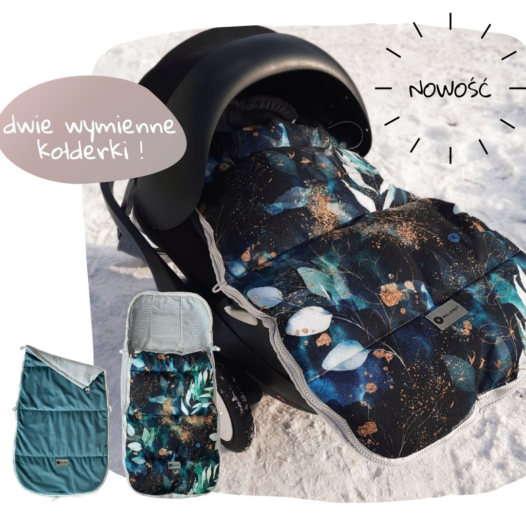 ŚPIWOREK DO FOTELIKA GOLD DUST ROSE ROLLERSY Kolor wielokolorowy