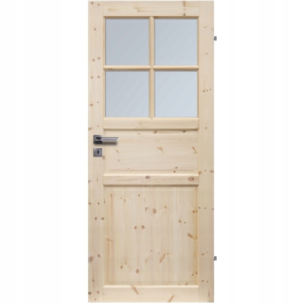 DRZWI WEWNĘTRZNE NORMANDIA DREWNO SOSNOWE WC 80