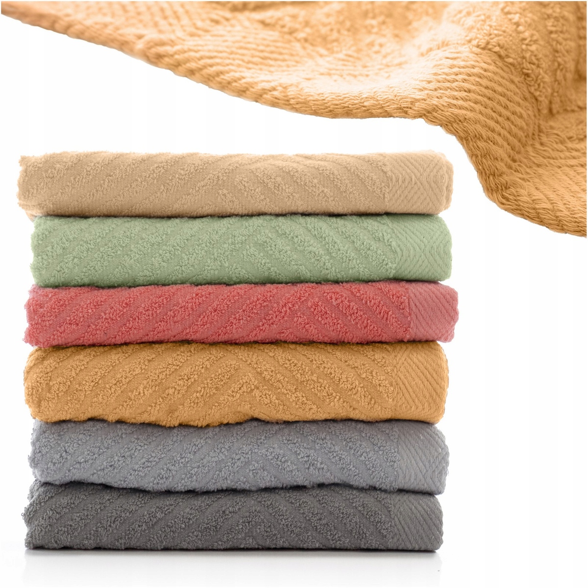 Sada bavlněných froté ručníků 70x140 Narcis Sada na Dárek 6 ks