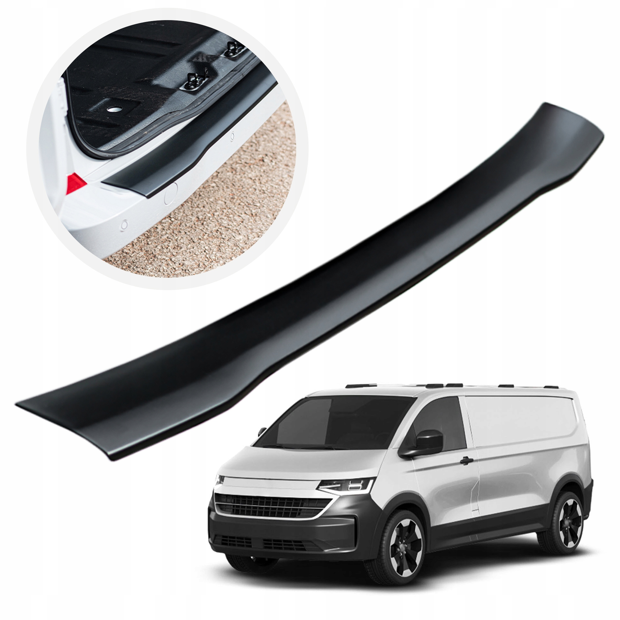 Kryt zadného nárazníka pre Vw T7 Transporter Caravelle 2024-
