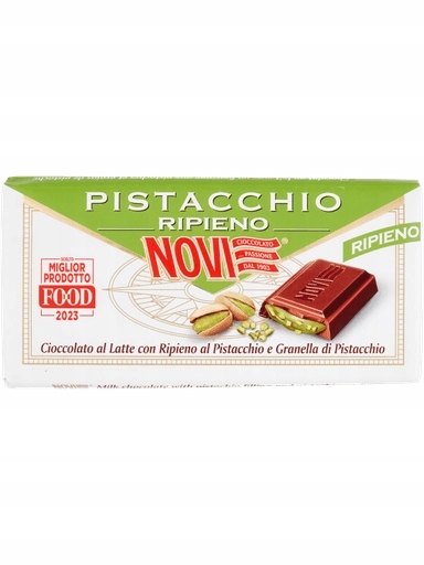 Levně 5x Novi Tavoletta A Latte Ripiena Di Pistacchio 105 gr