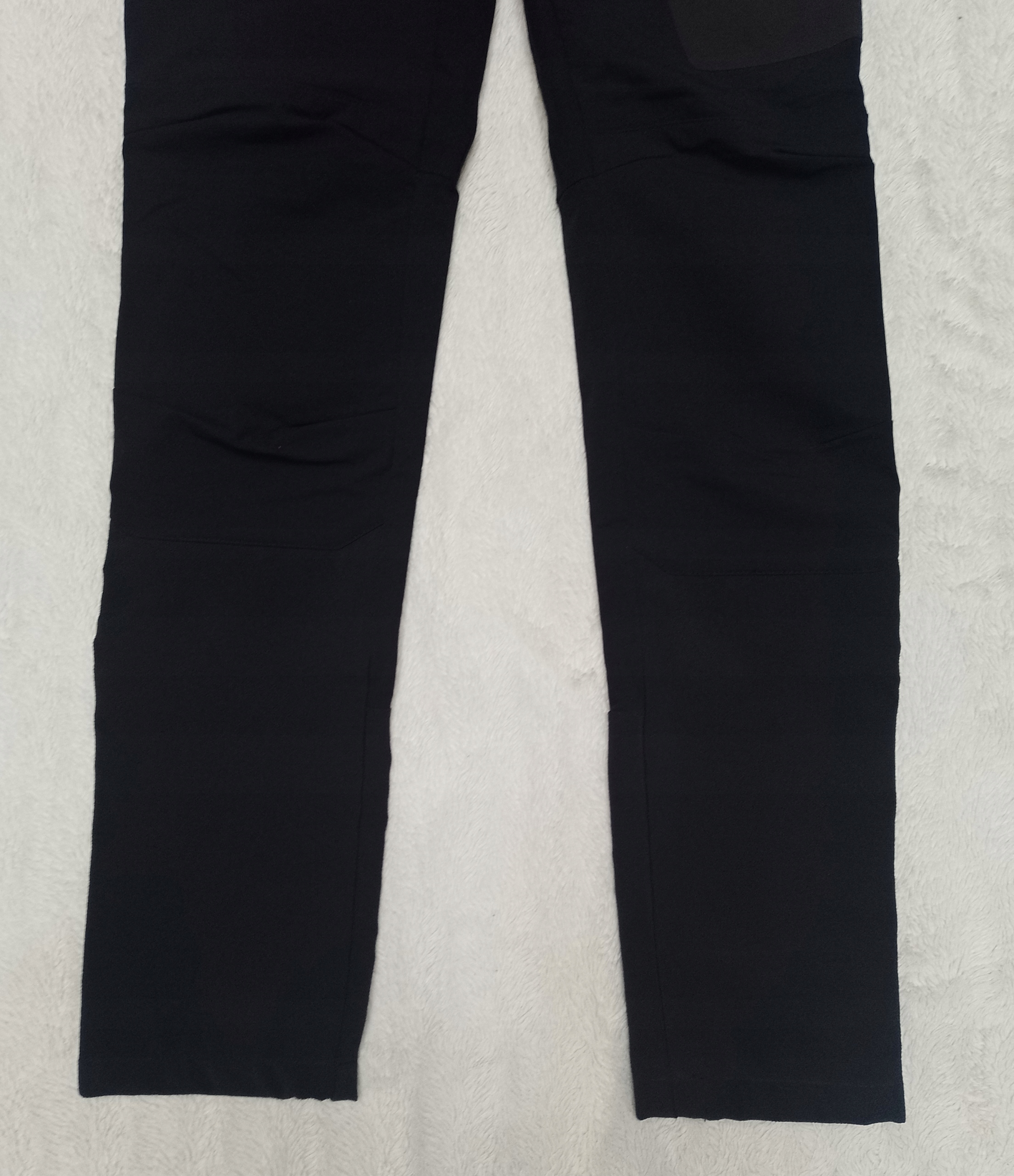 spodnie softshell trekkingowe damskie H&M 34 XS czarne cienkie Kolekcja wiosna jesień