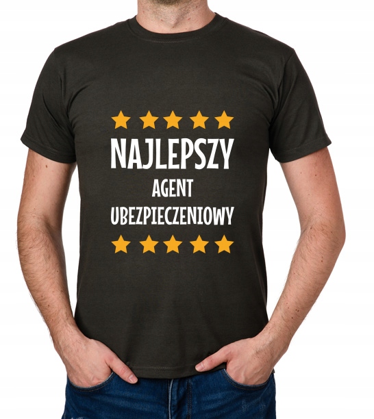 

koszulka Najlepszy Agent Ubezpieczeniowy prezent