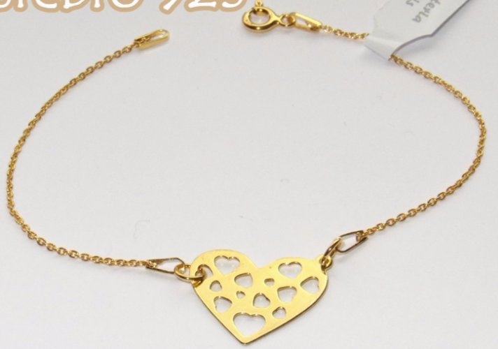 

Bransoletka gwiazd Celebrytka Ażurowe Serce Artis