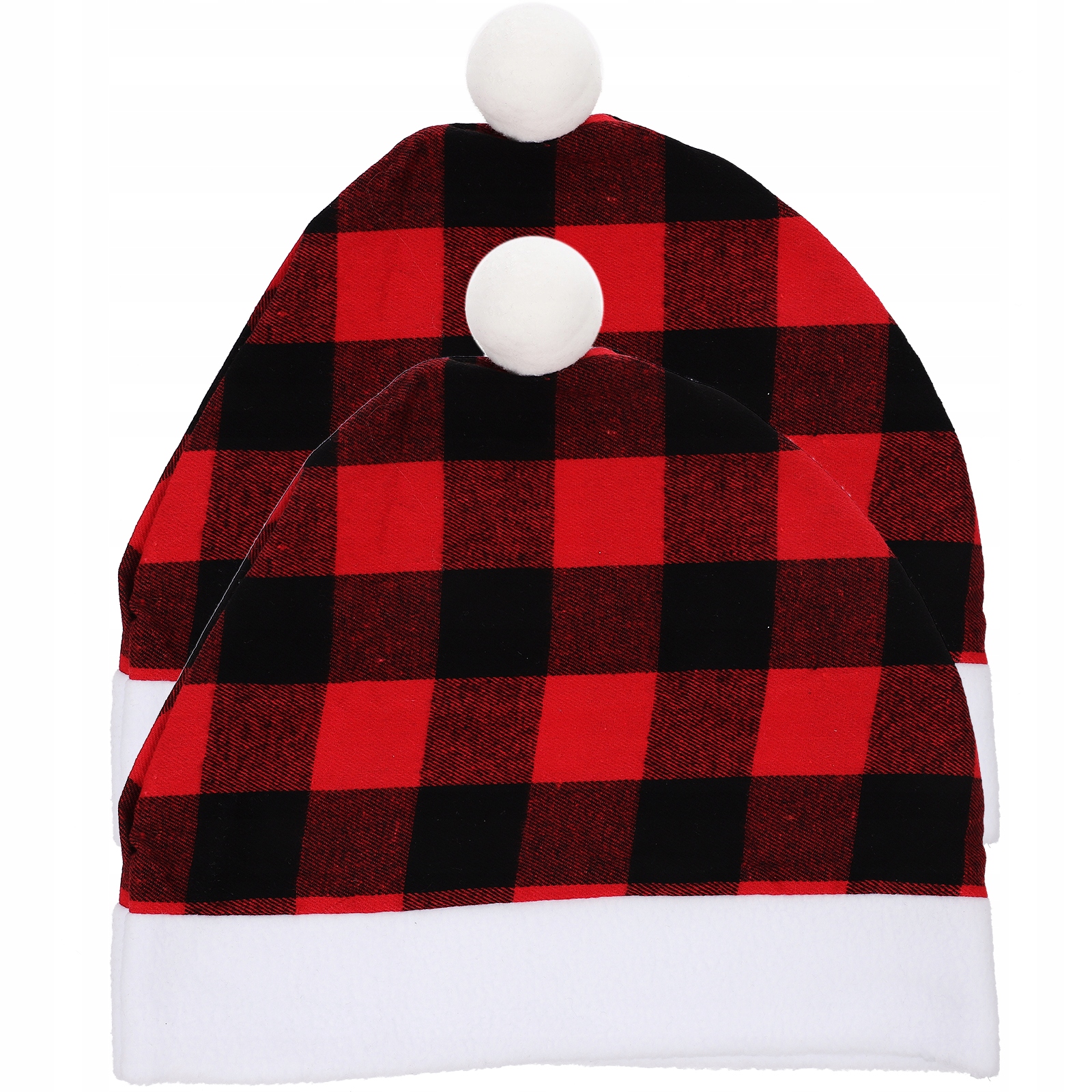 POKROWIEC NA FOTEL SAMOCHODOWY W KSZTAŁCIE CZAPKI ŚWIĘTEGO MIKOŁAJA, DEKORACJE ŚWIĄTECZNE, WNĘTRZE ZAGŁÓWKA