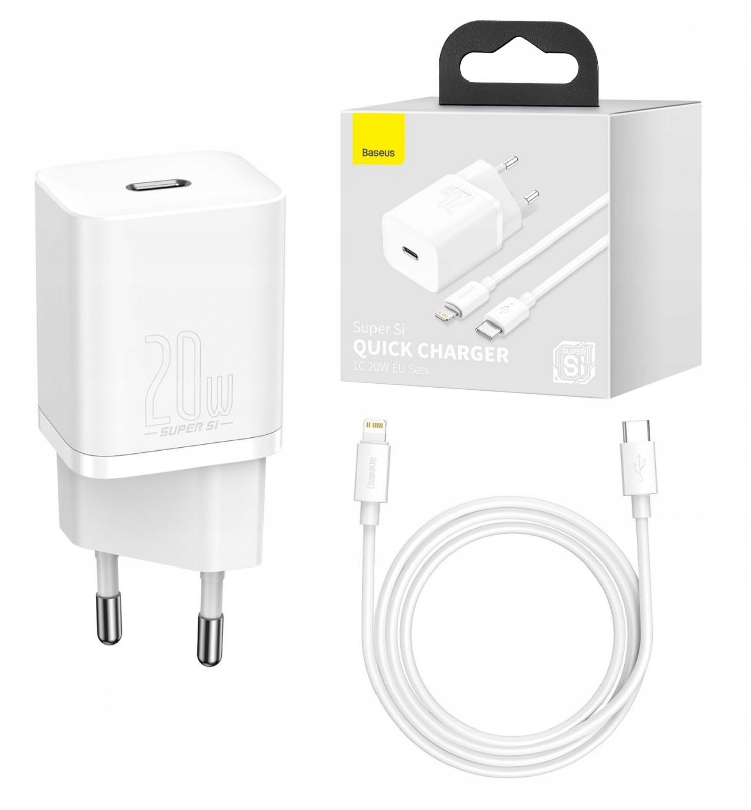

Baseus Ładowarka Pd 20W Usb-c Do Iphone 12 Pro Max