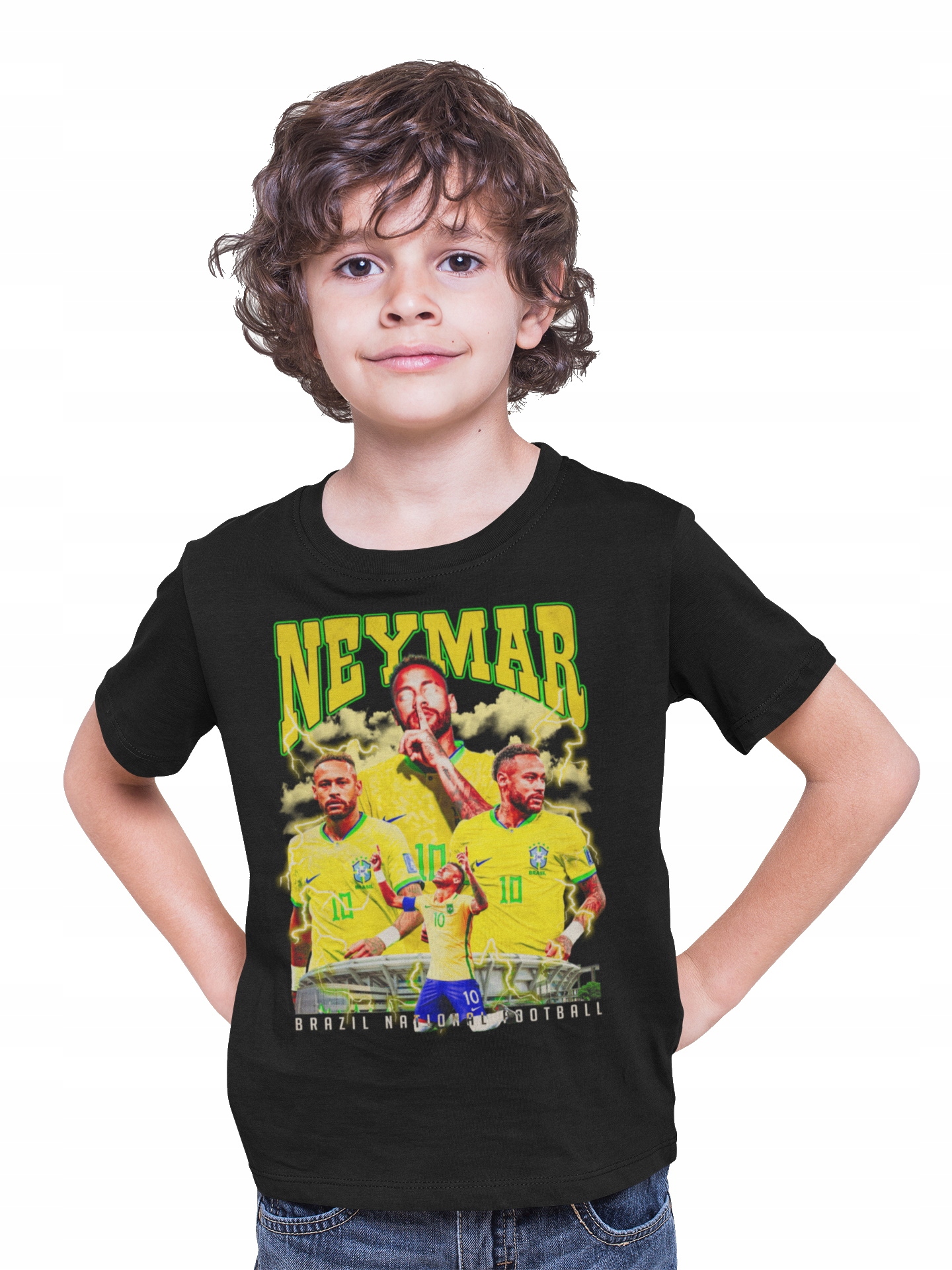

Dziecięca Koszulka Piłkarska Neymar Junior