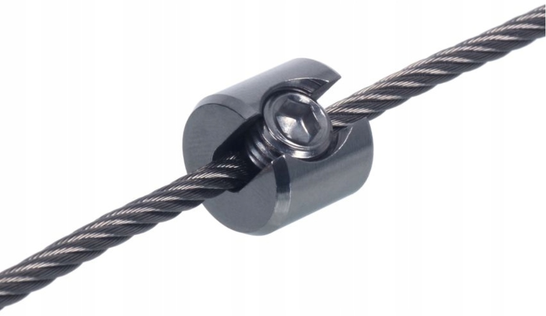 ZACISK ZACZEPOWY STOPER NIERDZEWNY DO LINY 2 MM A4 Marka inna