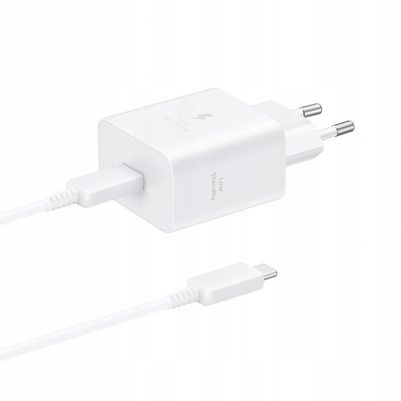Síťová nabíječka Samsung EP-T4511XBEGEU 45W 4.05A 1x Usb-c bílá kabel