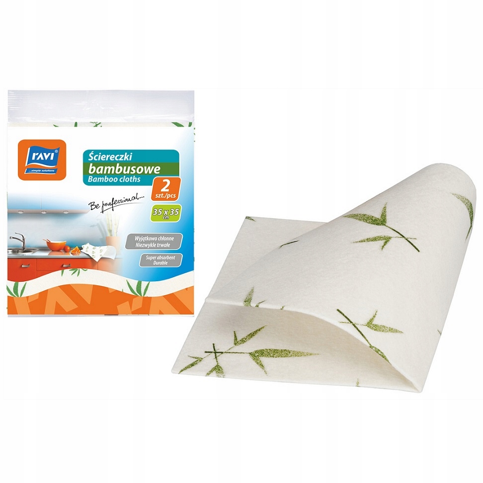 

Ściereczki Bambusowe Uniwersalne 2 Szt. 35X35 CM
