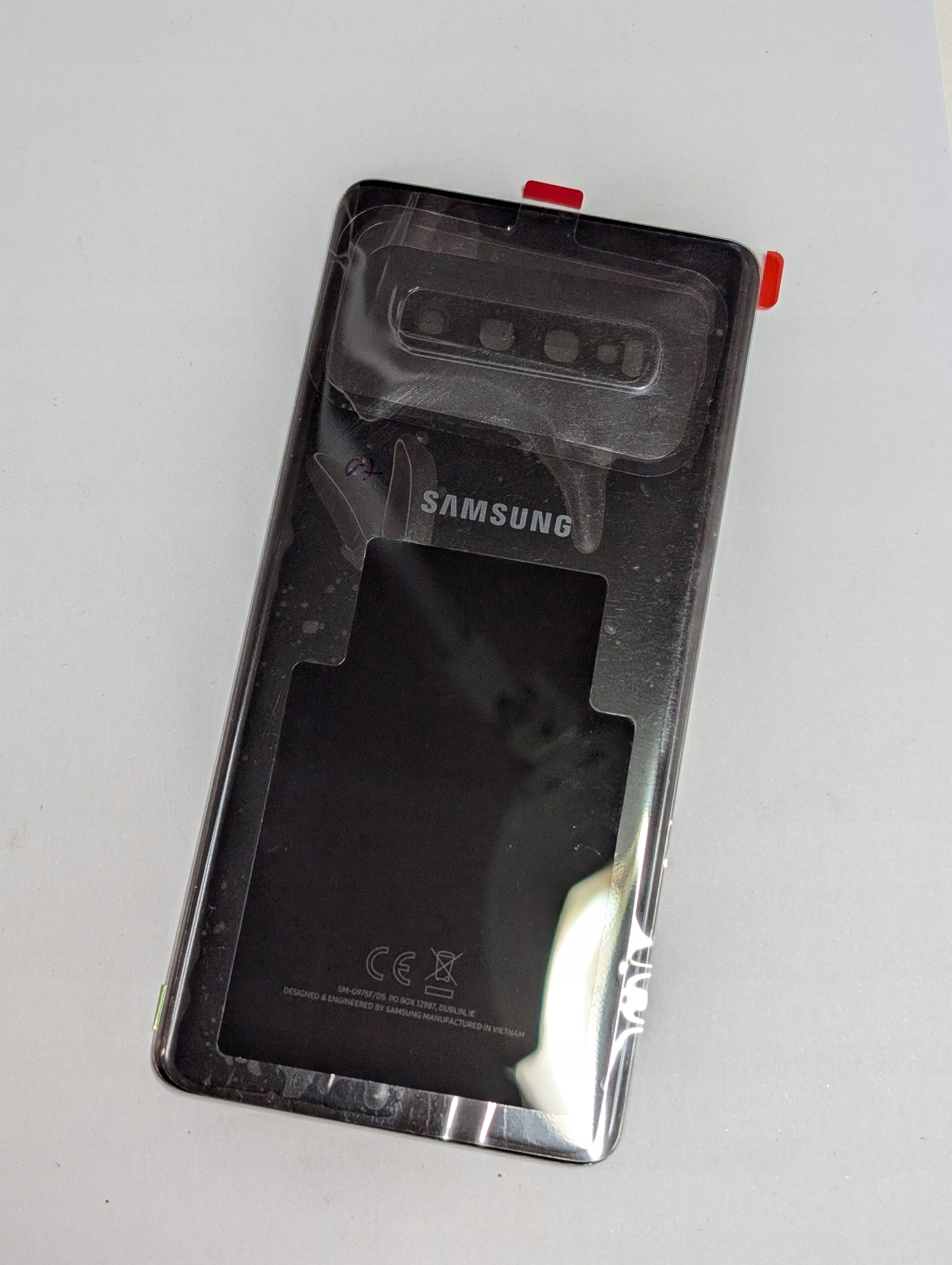 100% originální nová klapka Samsung S10+ Plus SM-G975 Black černá