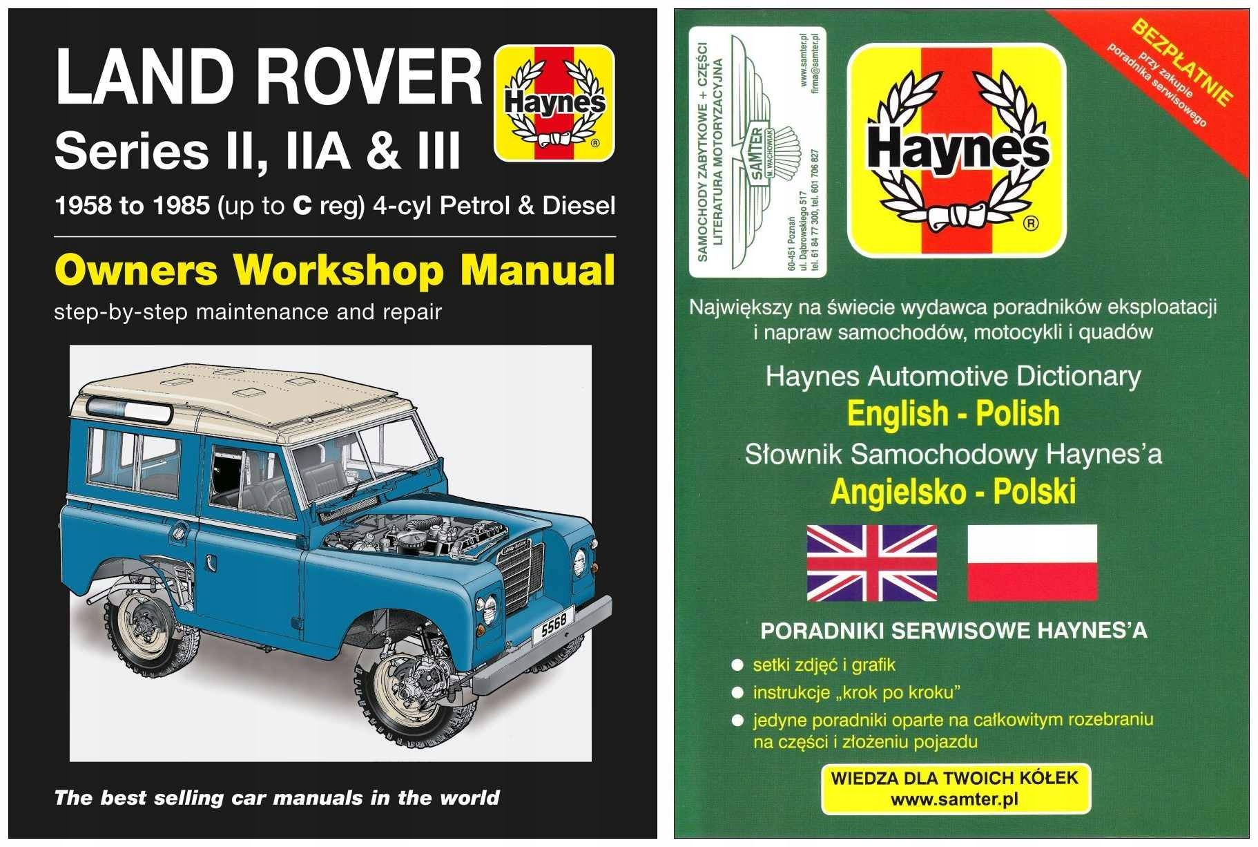 Land Rover 88 109 серія 2 2A 3 1958-85 інструкція