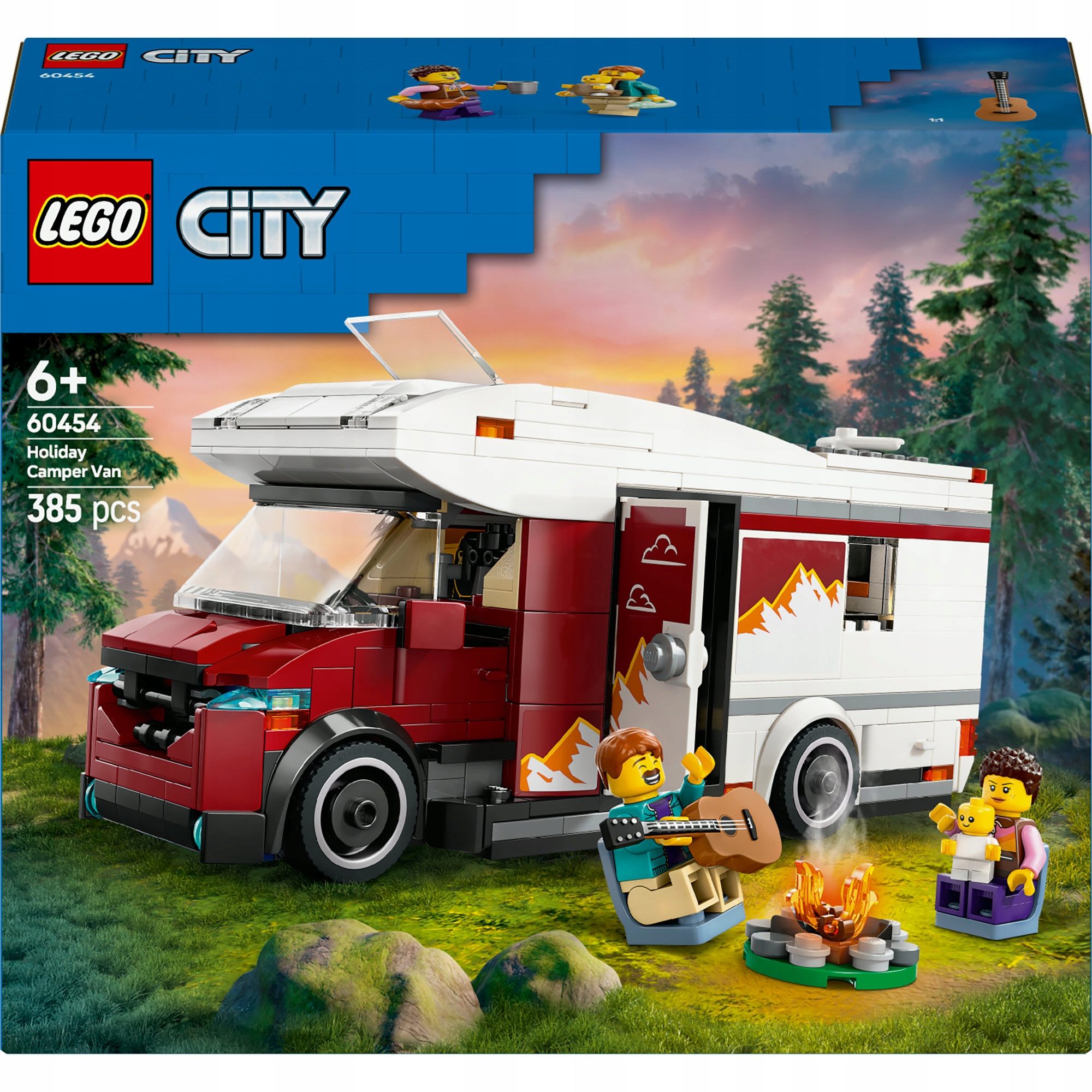 Lego City 60454 Dobrodružný prázdninový karavan, auto
