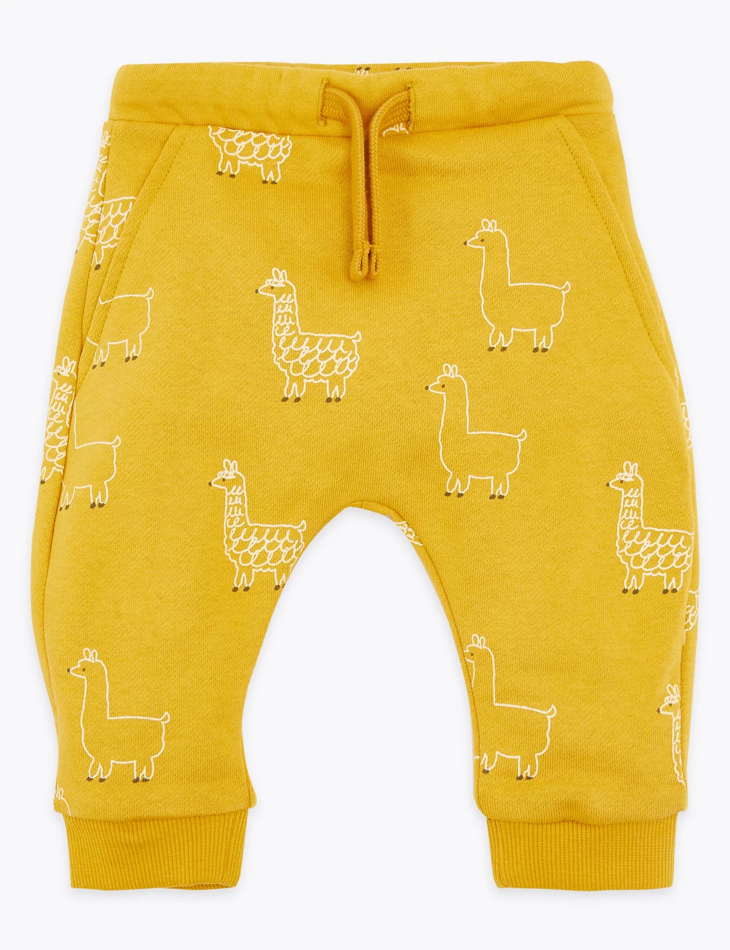 

M&s Spodnie Joggery dresowe, Lama roz 83 cm