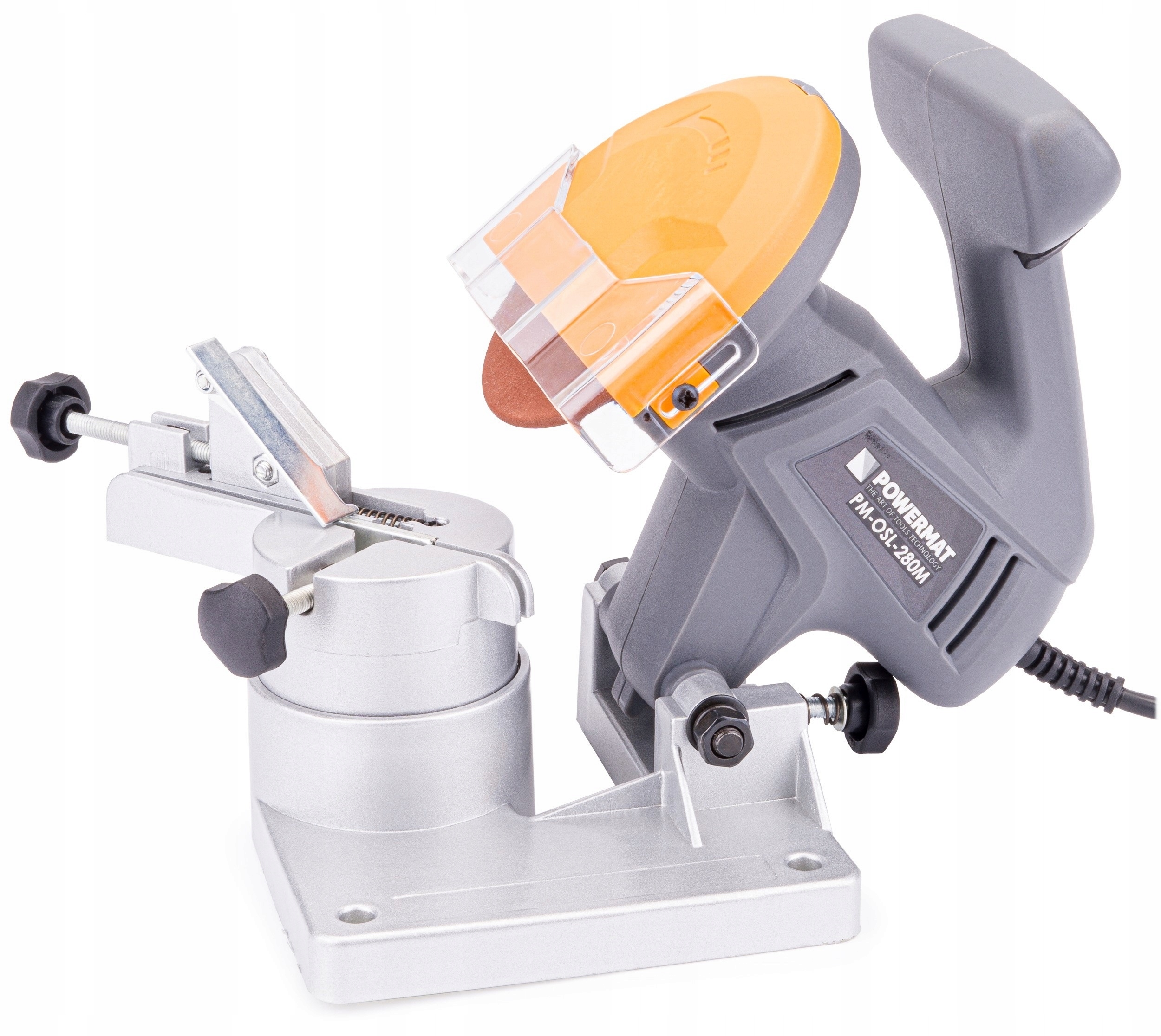 ELEKTRYCZNA OSTRZAŁKA DO ŁAŃCUCHÓW PIŁ TARCZA 280W MOŻL. MONTAŻU DO STOŁU Kod producenta PM-OSL-280M