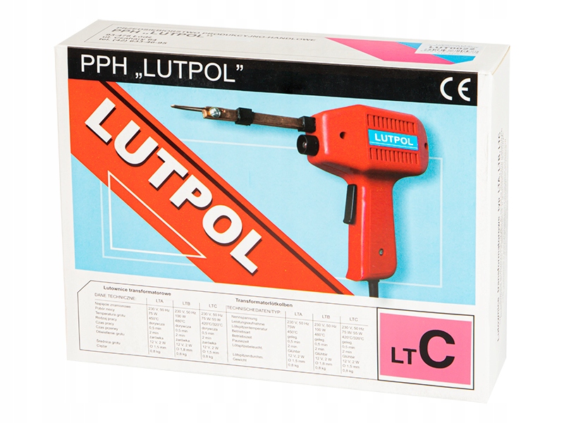 Lutownica LTC /transformatorowa/ 55/75W Moc 75 W