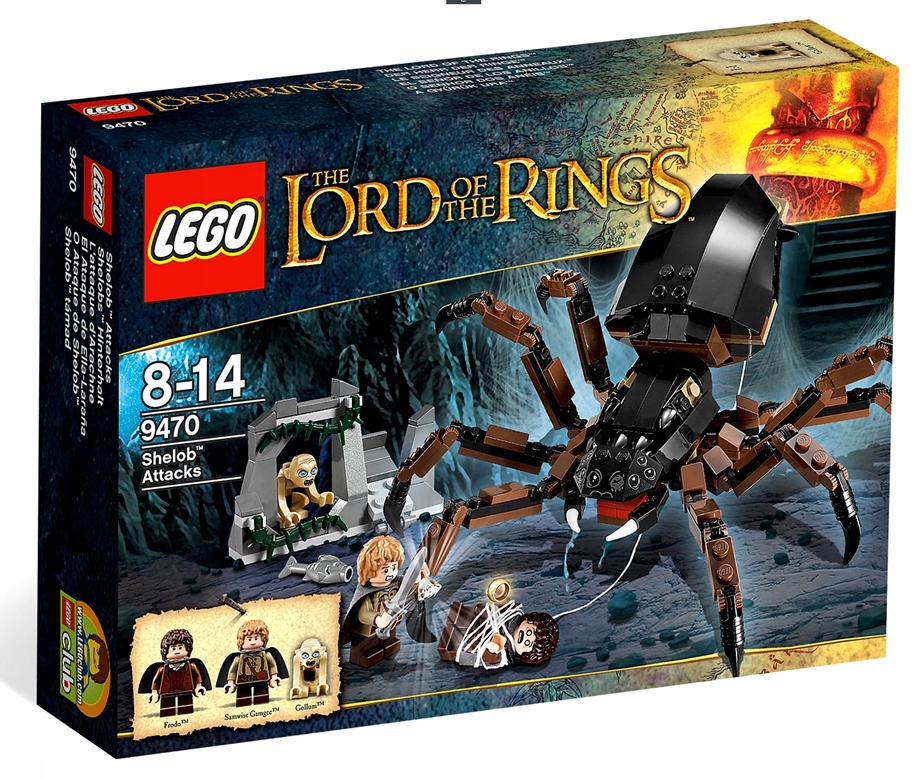 Lego Pán prstenů 9470 Útok Šeloby Nové