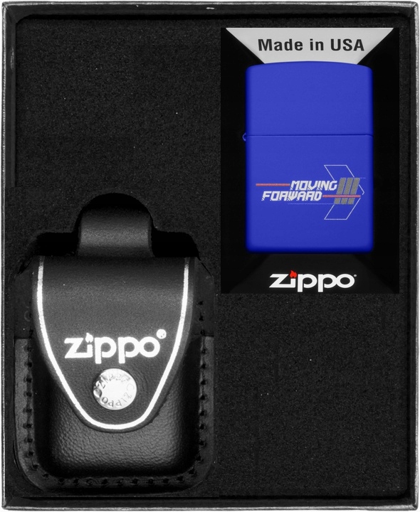 Sada Zippo Zapalovač Moving Forward Design Dárkový No3