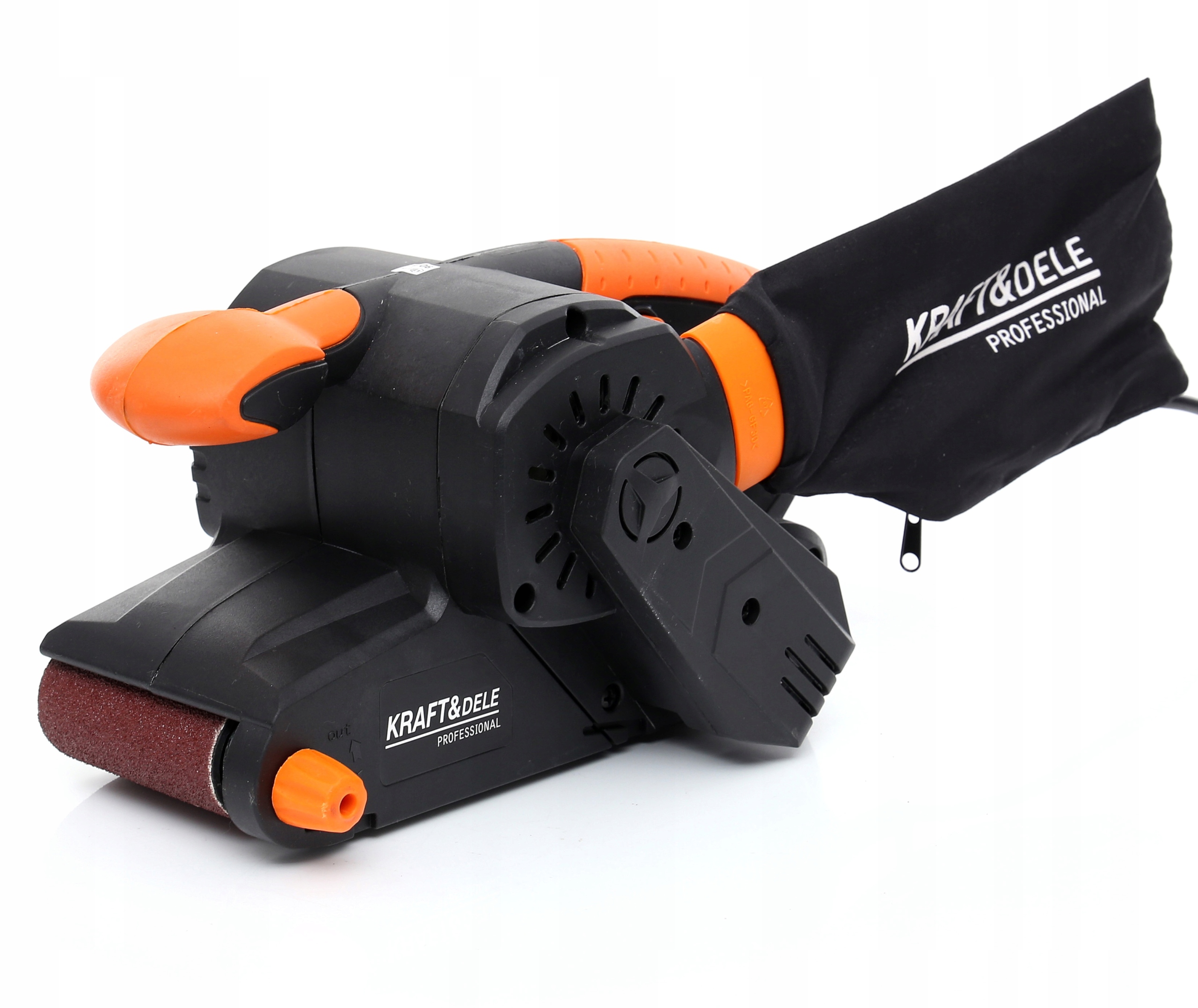 SZLIFIERKA TAŚMOWA DO DREWNA RĘCZNA 1800W CZOŁG TAŚMÓWKA Maksymalna prędkość obrotowa 300 RPM