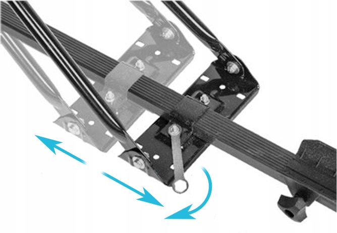 3x BAGAZNIK UCHWYT ROWEROWY DACHOWY NA 3 ROWERY Anti theft protection no