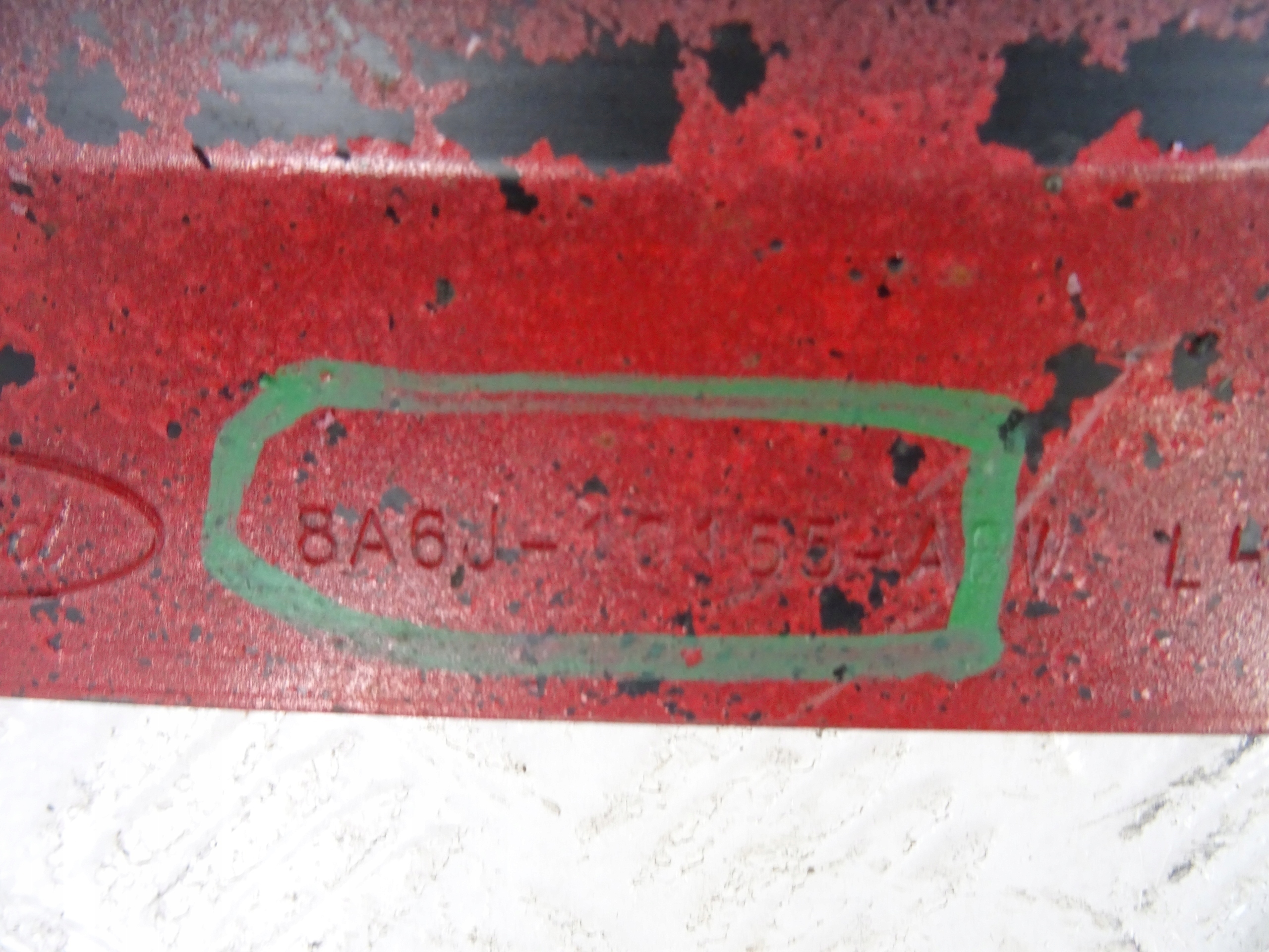 Ford Fiesta MK7 ST RS moulding threshold threshold left