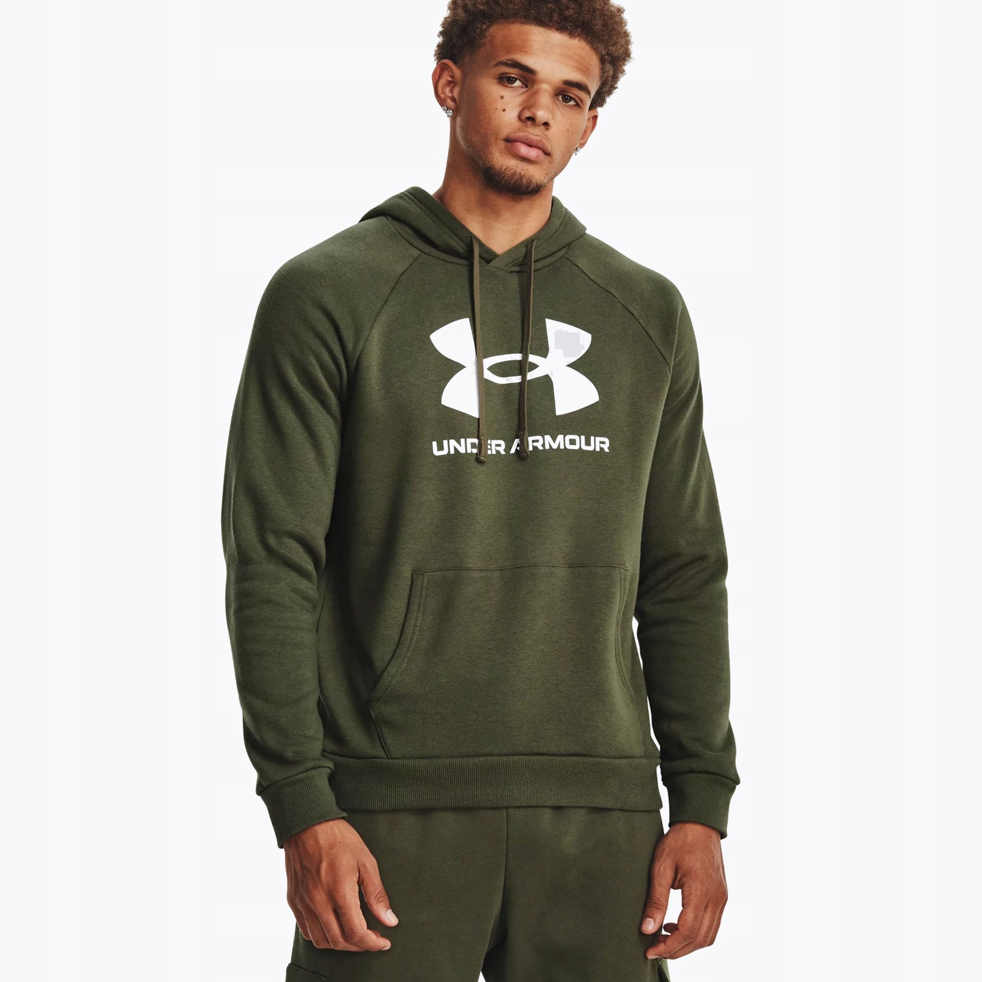 Pánská Mikina S Kapucí Nerozepínací Under Armour Ua Rival Fleece Logo XL