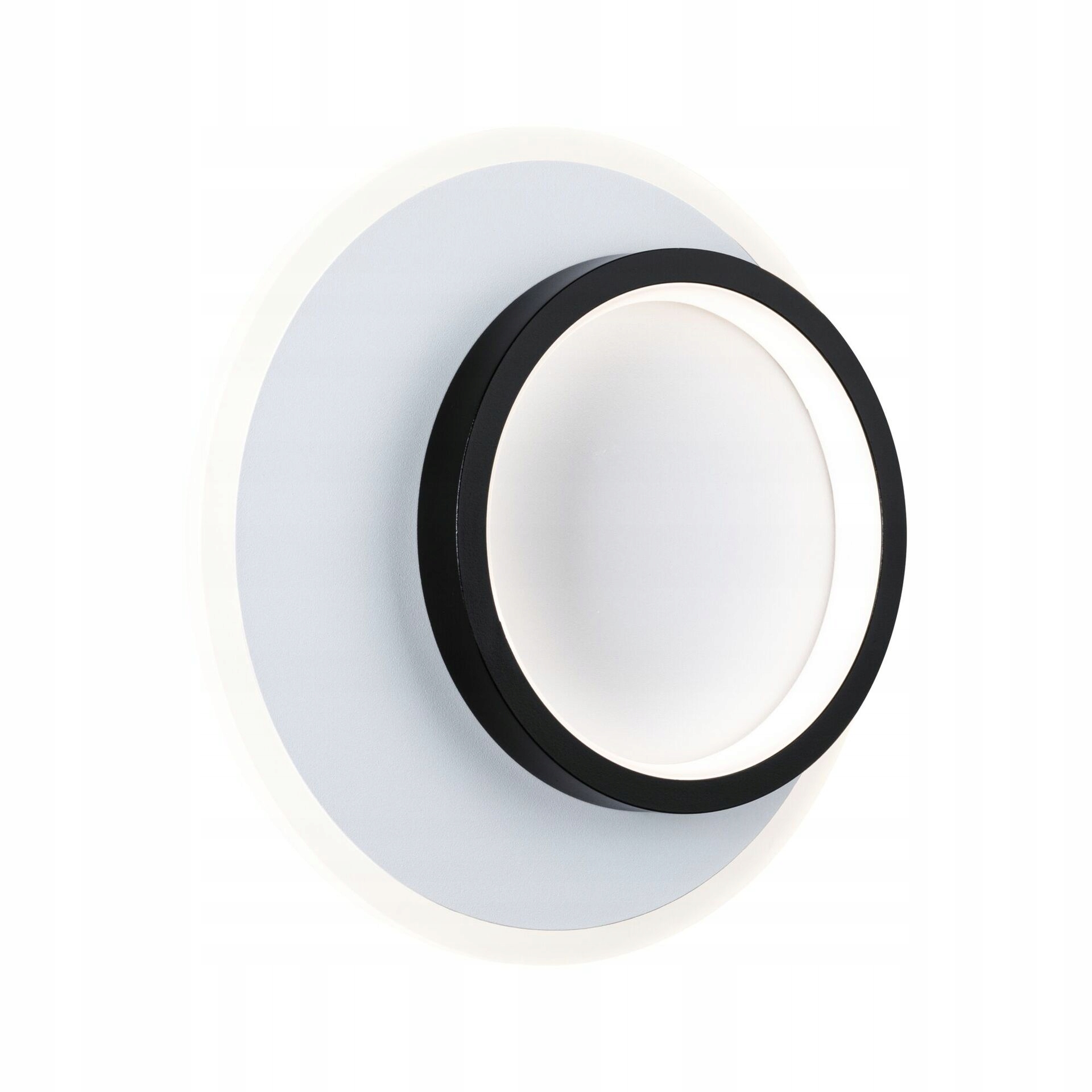 Paulmann Led nástenné svietidlo 2Form 4000K, 9,5W/7W biela/čierna