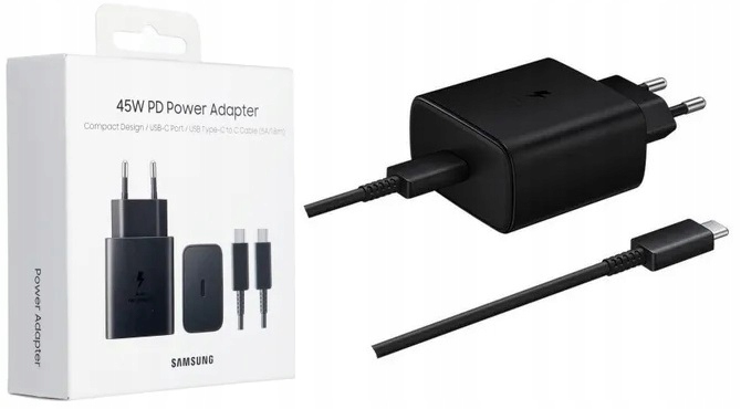 Originální Rychlonabíječka Samsung S25 Ultra 3A 45W Usb typ C EP-T4510