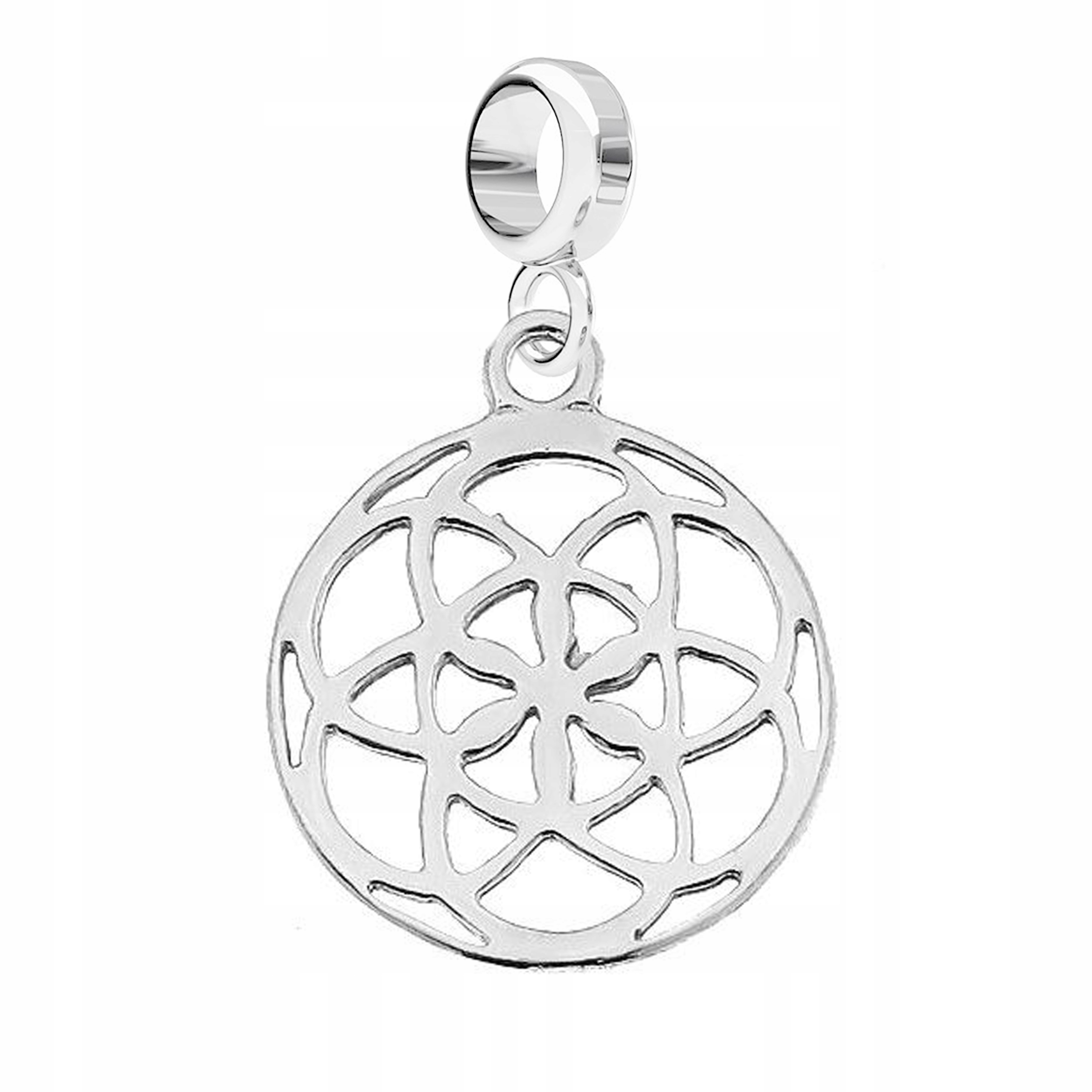 

Charms wiszący srebro Ażurowa Rozeta 925