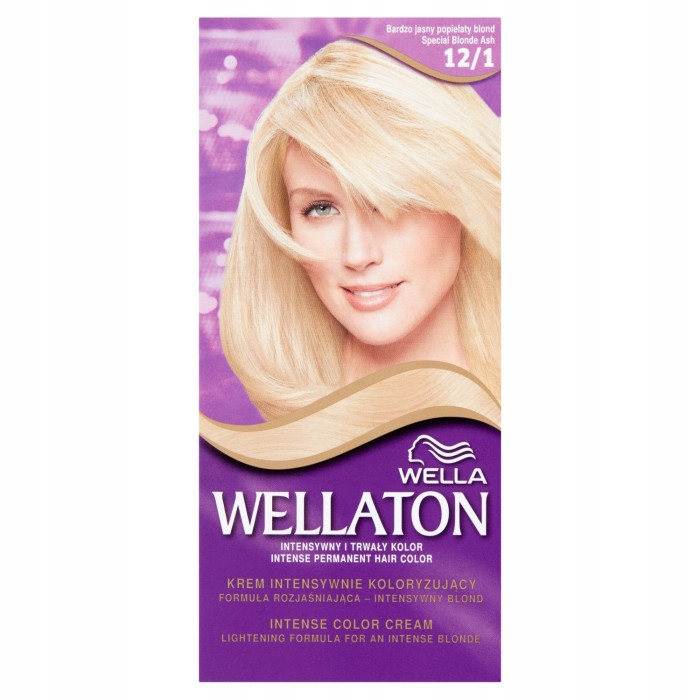 

Wellaton Bardzo jasny popielaty blond krem 12/1