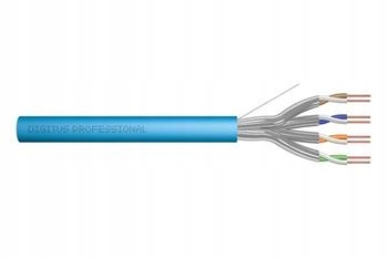 Digitus Instalační kabel Cat 6A U-ftp, 500 MHz Eca (en 50575), Awg 23/1, pa