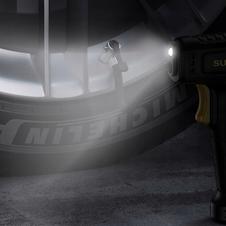 KOMPRESOR POMPKA do AUTA ROWERU Bezprzewodowy SPRĘŻARKA USB Waga 1 g