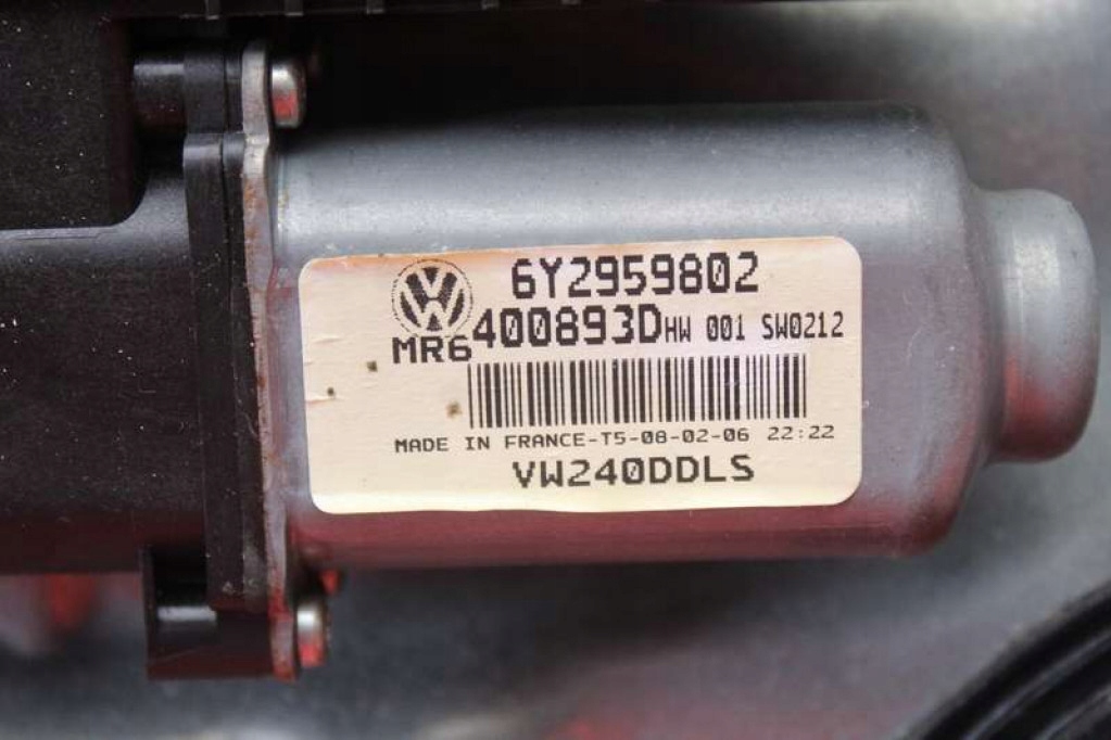 window regulator left front EU 6Q4837755 VW POLO 4 IV 9N 5D 05-09