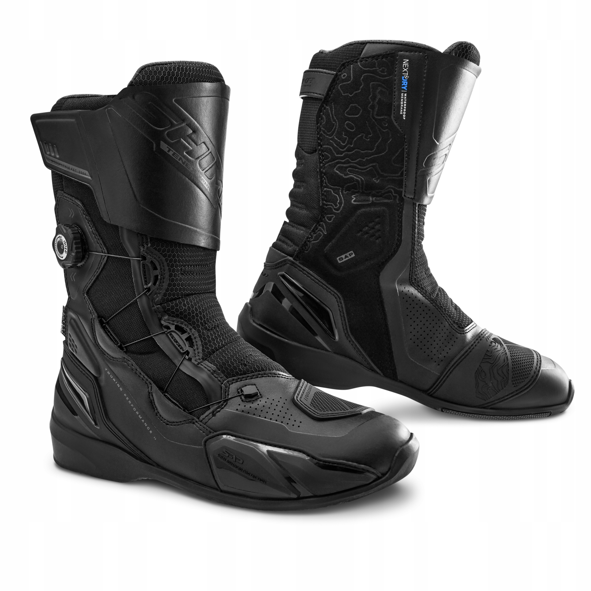 Motocyklové topánky Shima Tenex Wp Black 42
