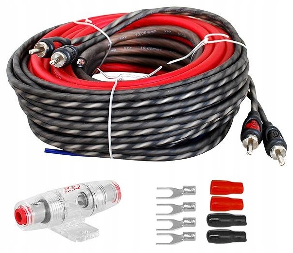 

Zestaw kabli Acv kable do wzmacniacza 10mm2