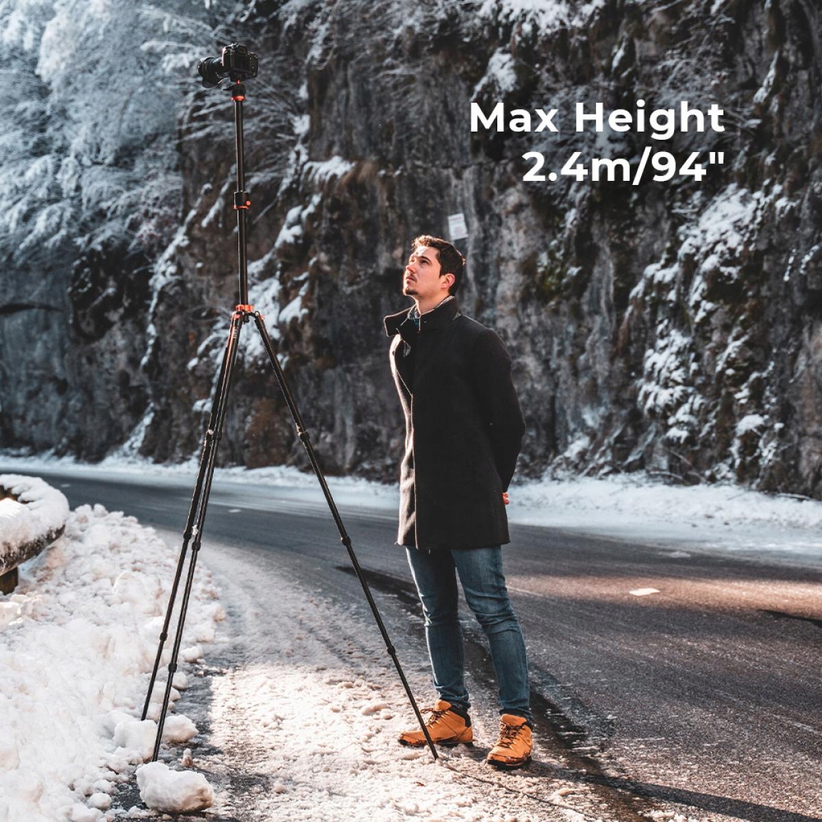 Statyw Tripod Fotograficzny PRO KF09.086 Marka K&F Concept