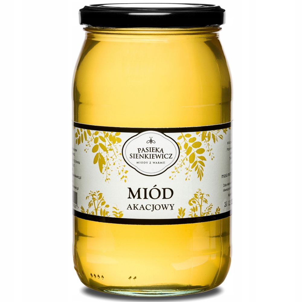 Levně Akátový med Pasieka Sienkiewicz 1,2 kg