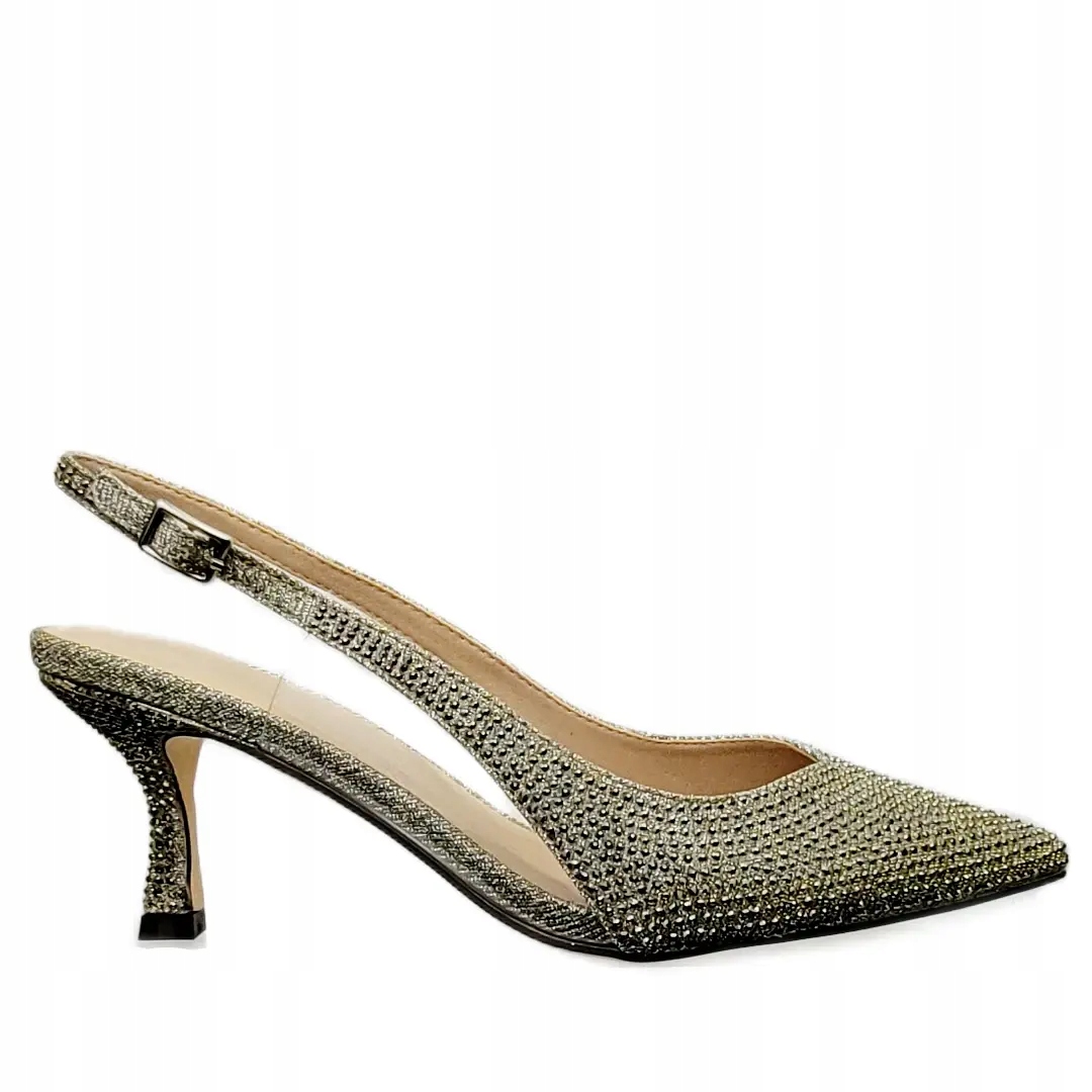 Dámské sandály Menbur 24446 0071 gris/grey 37, zelená barva