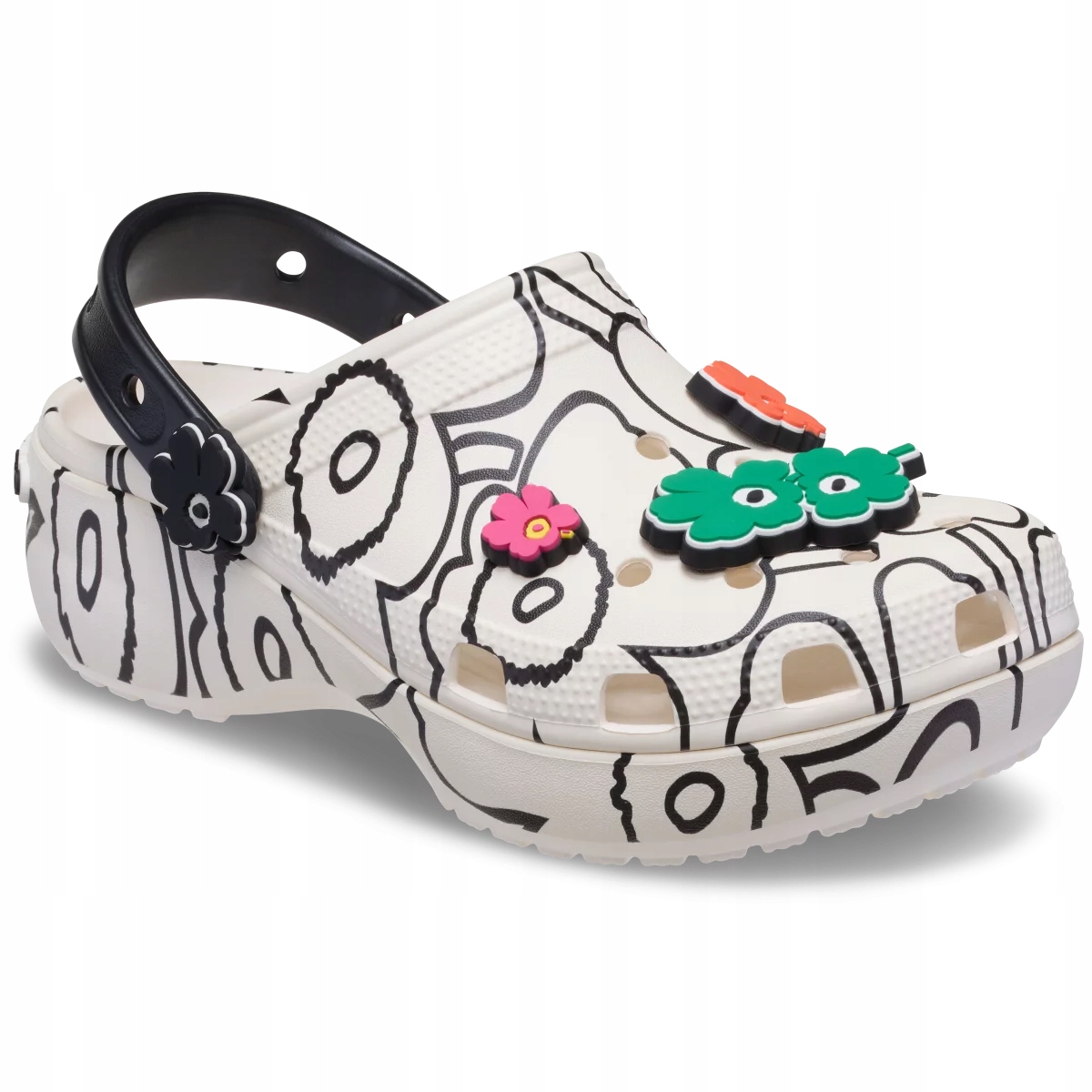 Crocs Dámské Boty Chodítka Nazouváky Classic Platforma Marimekko Clog 38-39