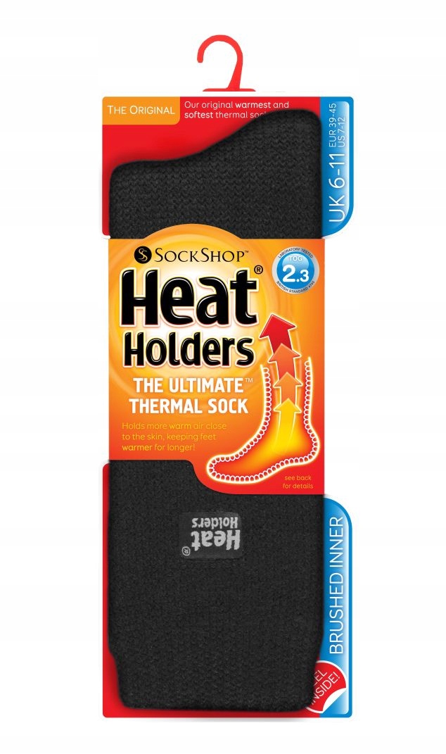 Pánske Heat Holders zimné termo ponožky Originall BSMHH04 BLK