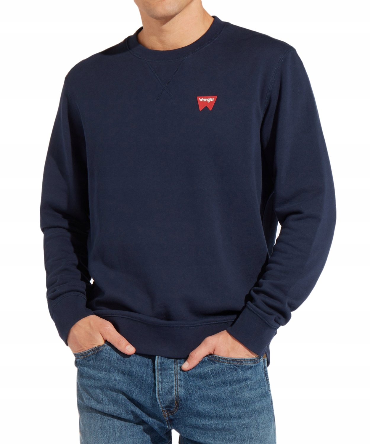 

Wrangler Sign Off Crew W6589HA35 Navy S
