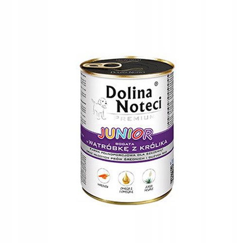 Dolina Noteci Junior MIX SMAKÓW - Zestaw 20x400g Waga produktu 0.4 kg