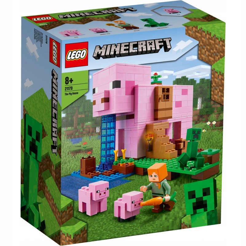 

Lego Minecraft 21170 Dom w kształcie świni