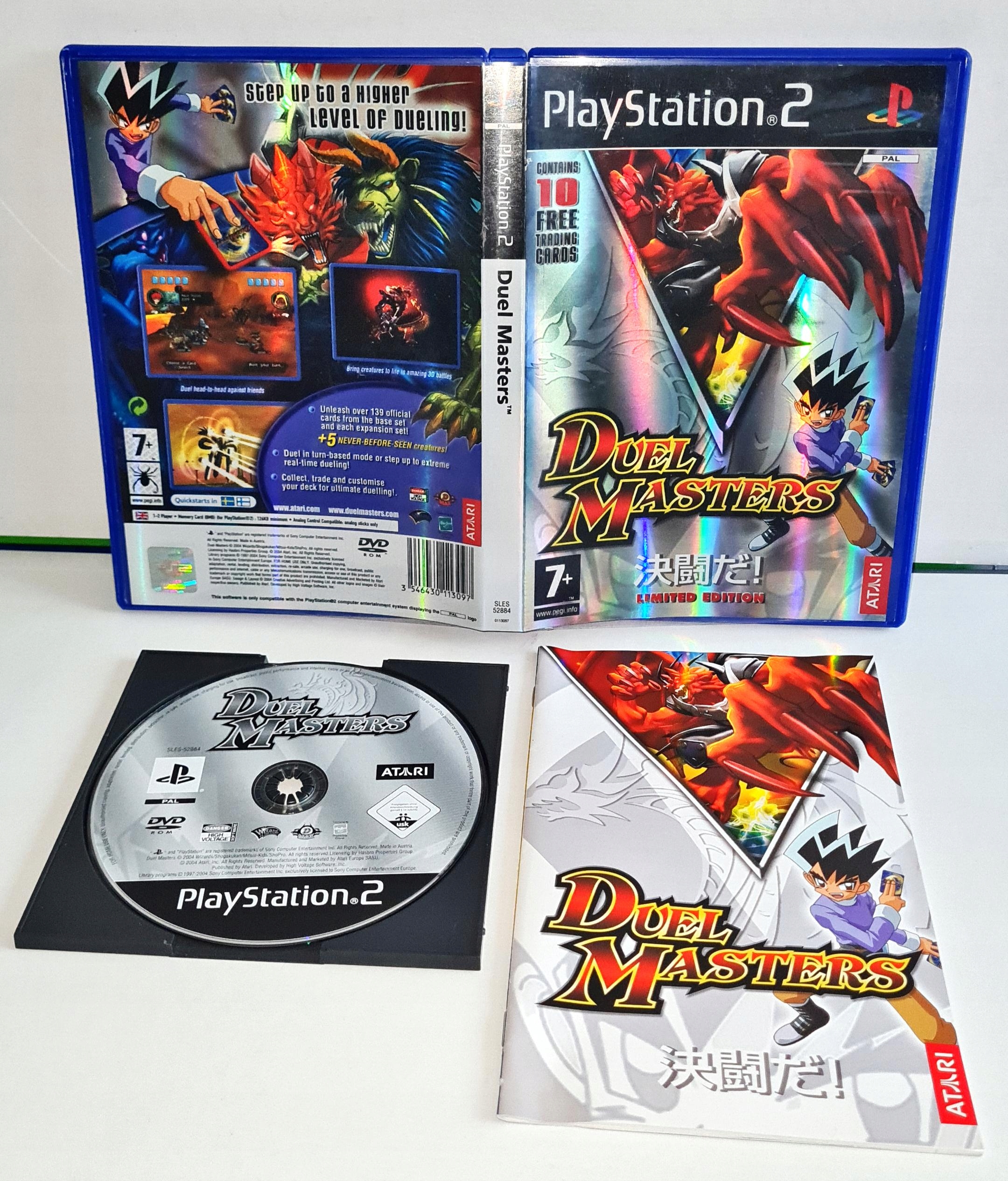 DUEL MASTERS LIMITED EDITION PS2 3XA