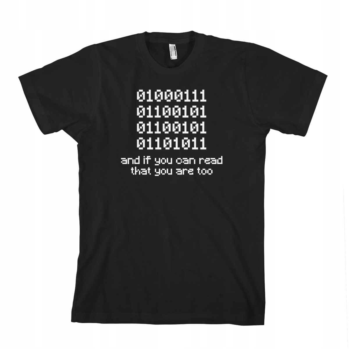 

Geek binarny t-shirt koszulka męskaXXL