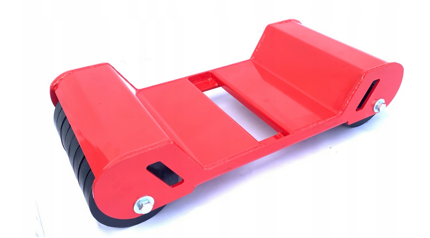 Wozek Rolka Pod Urwane Kolo 2200kg 2W 5 Czerwony Brand Manol