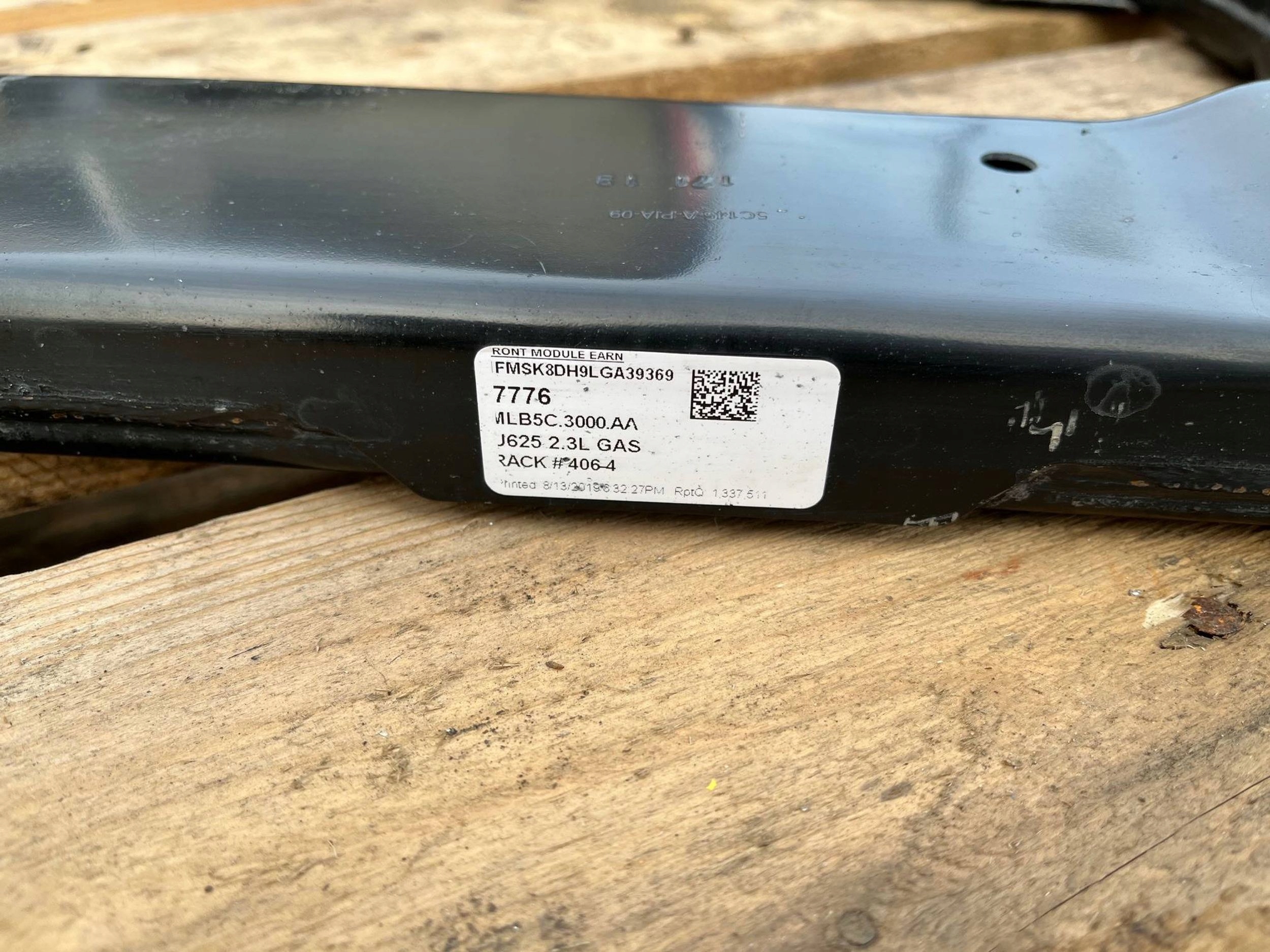 axle beam front subframe suspension beam Ford Explorer 2.3 VI 2020