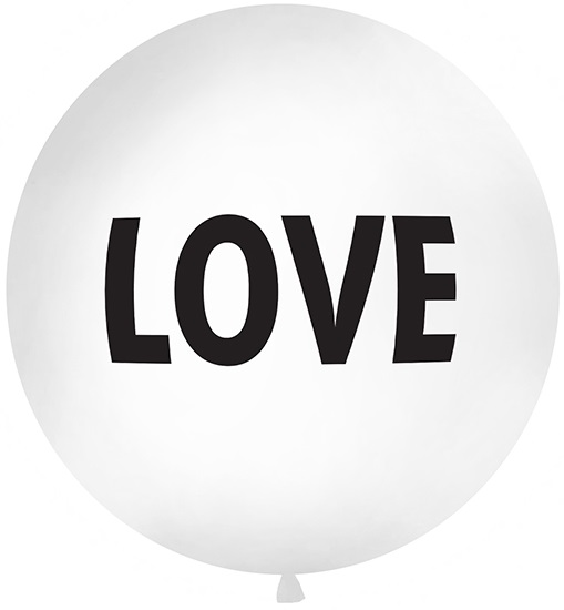 

Balon Olbrzym 1m Love Wesele Walentynki Rocznica